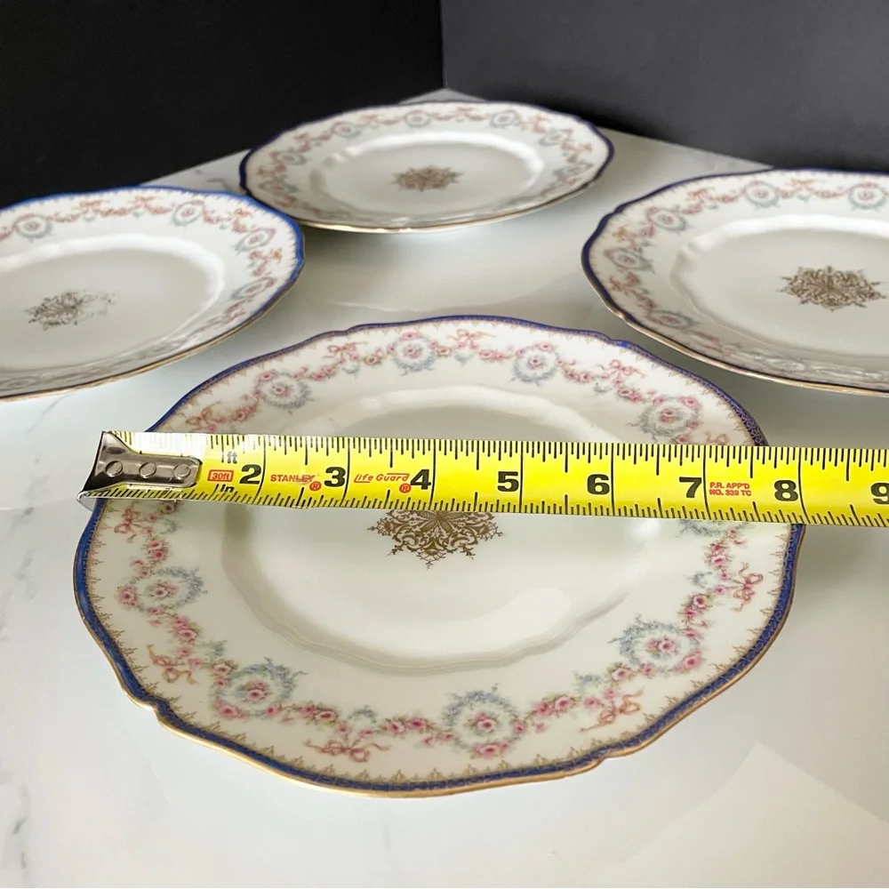 Limoges set blue