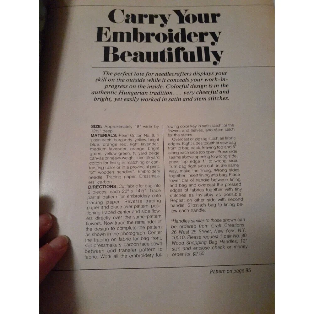 Woman's Day item may c1977