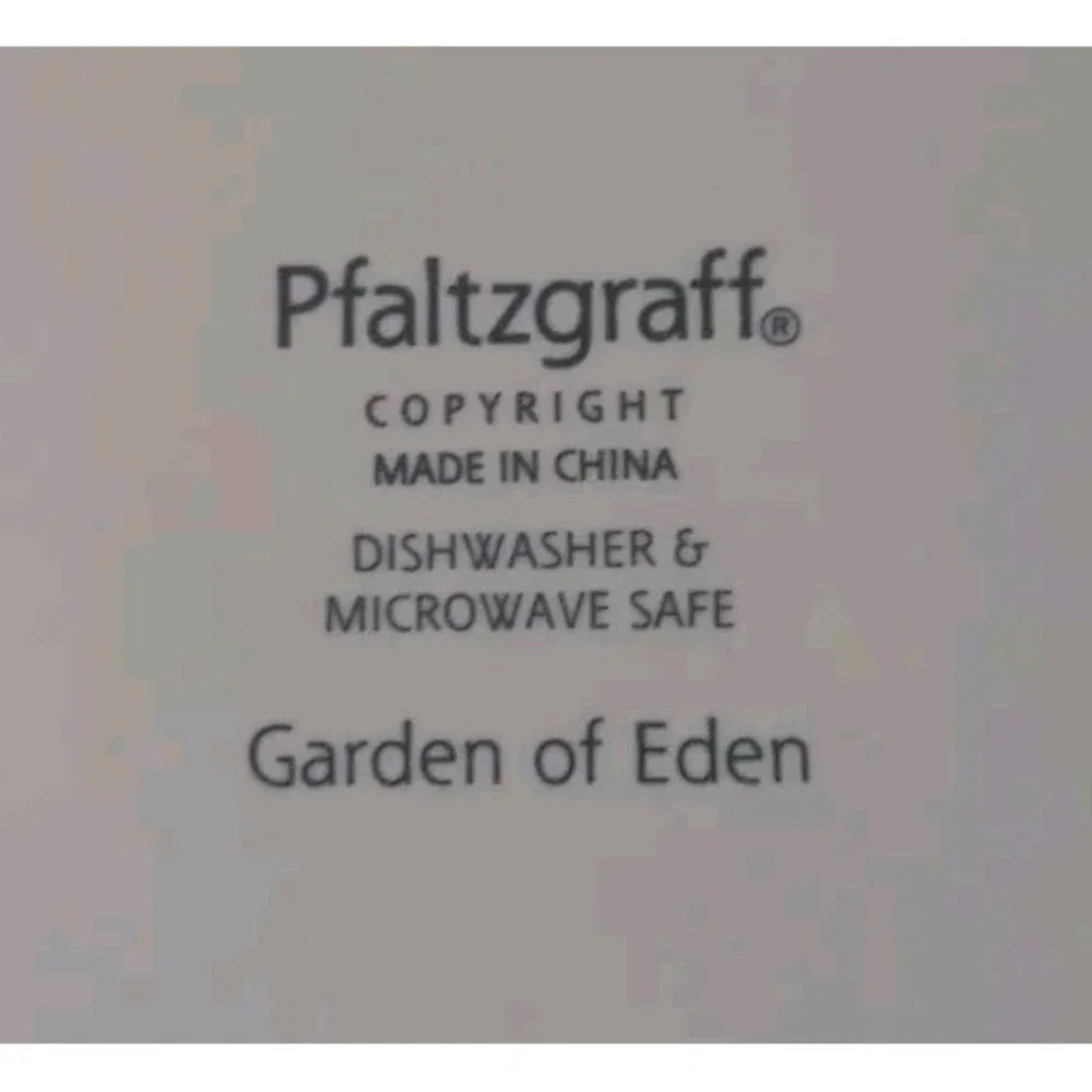 Pfaltzgraff this garden