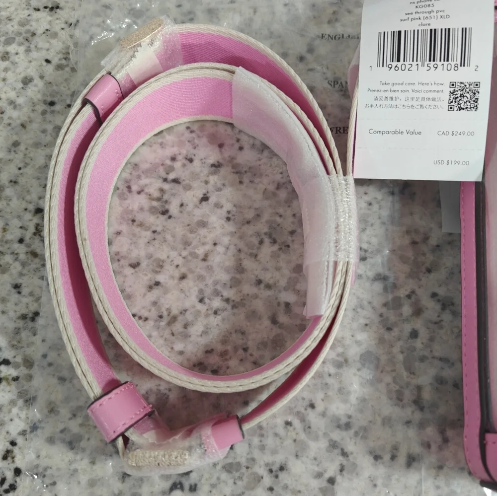 kate spade clear crossbody