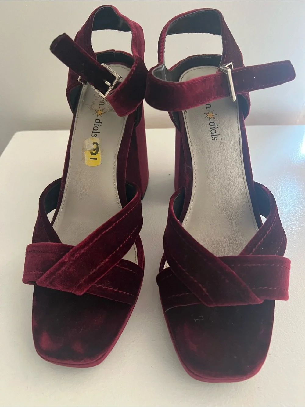 N/A chic burgundy