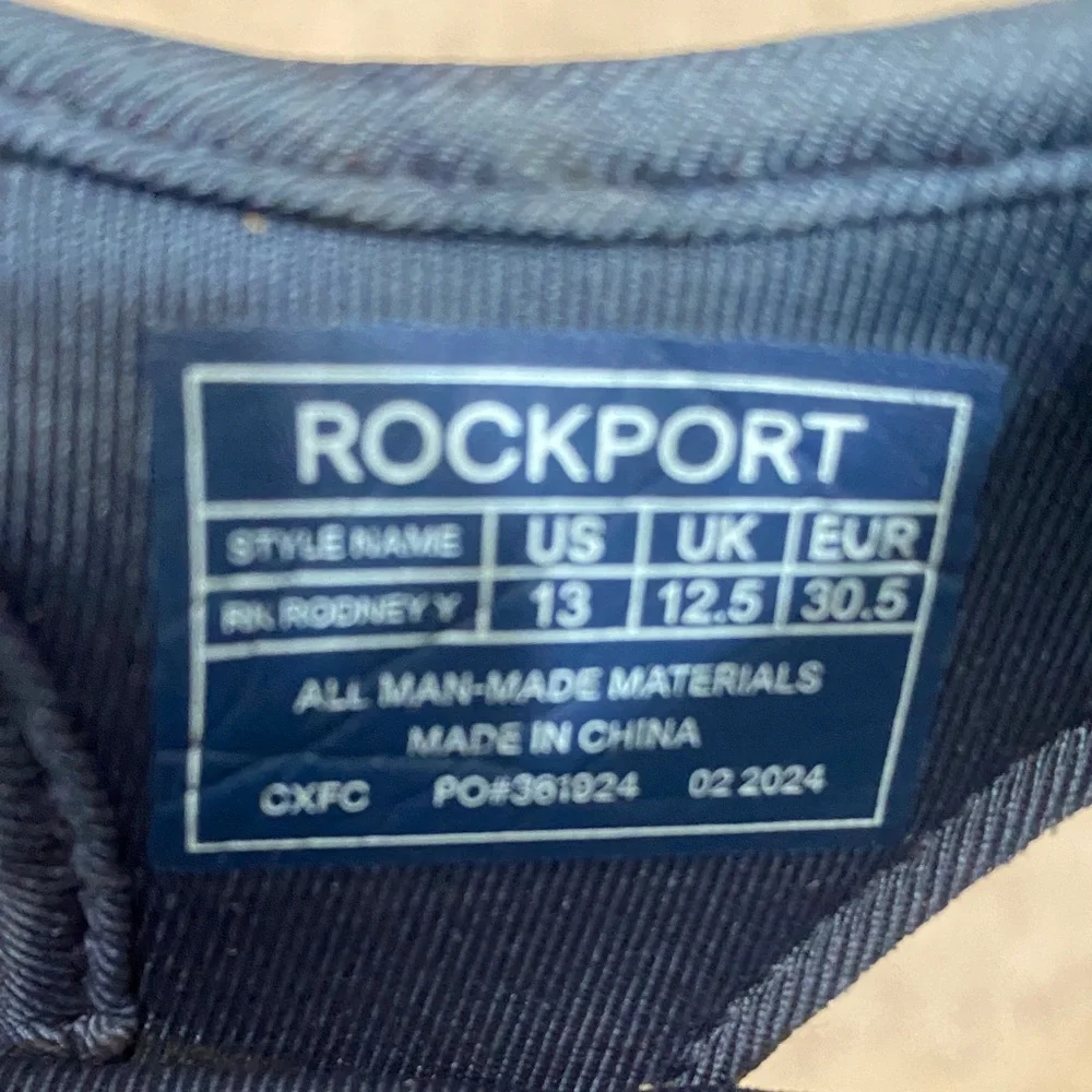 Rockport Kids' Blue and Orange Size 13 Sandals Summer Unisex Fall Casual