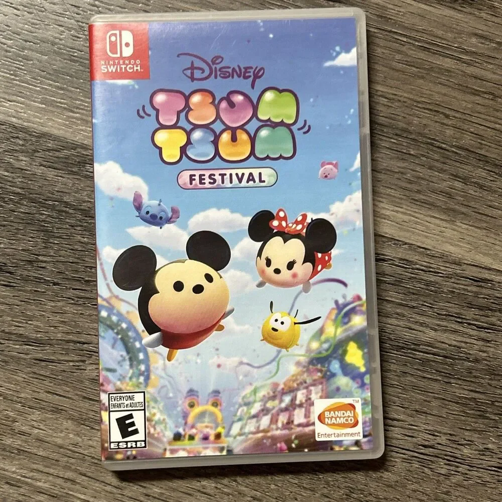 Disney Tsum Tsum Festival - Nintendo Switch Pristine Mint Condition Tested
