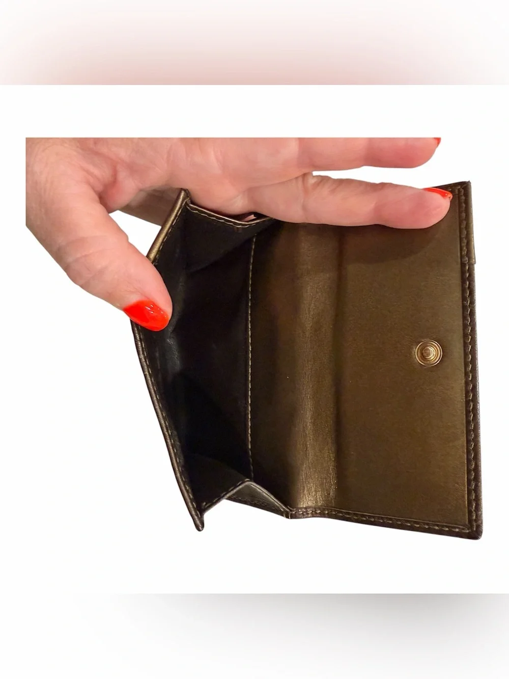 Gucci leather wallet