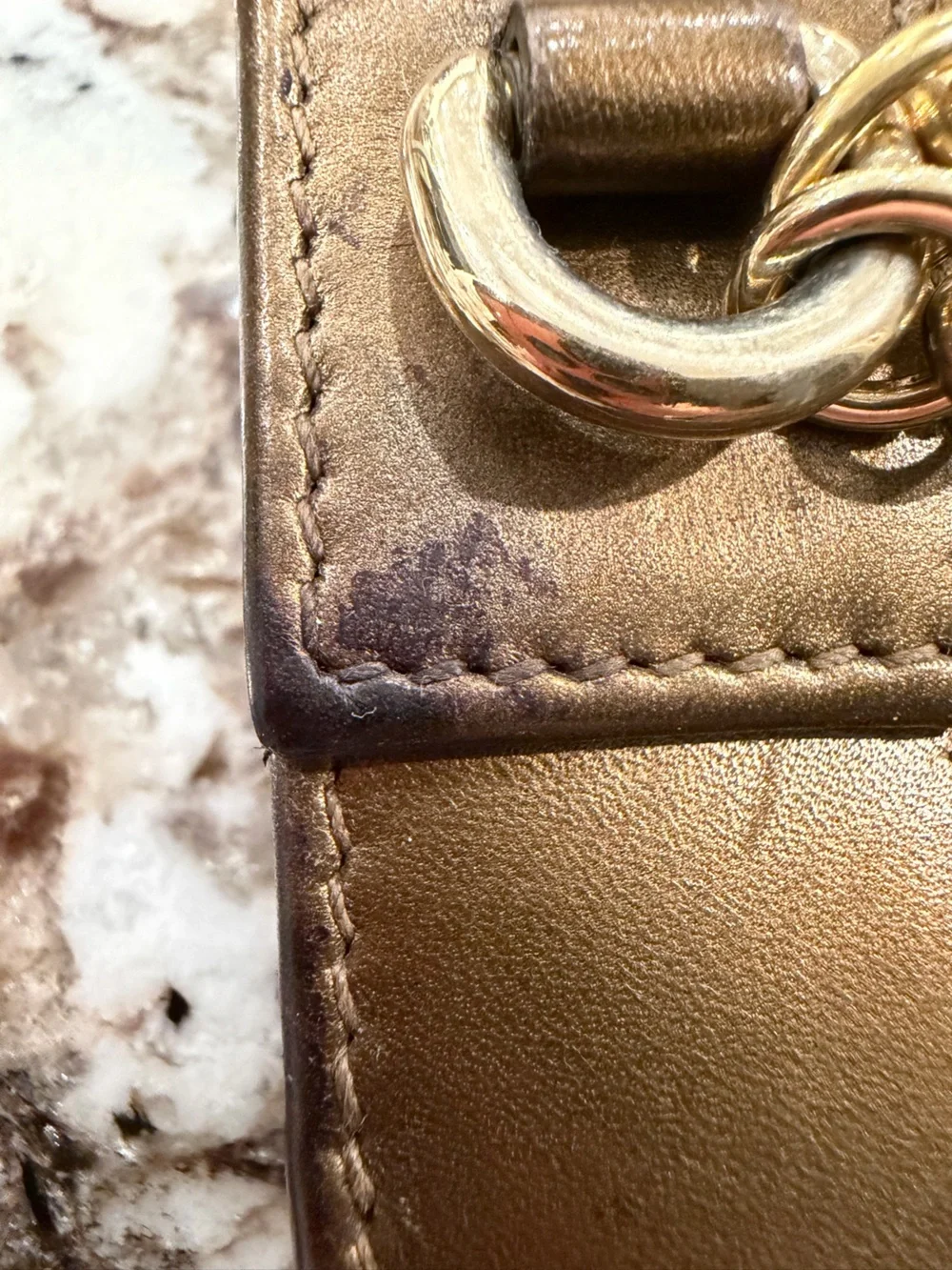 Gucci leather wallet