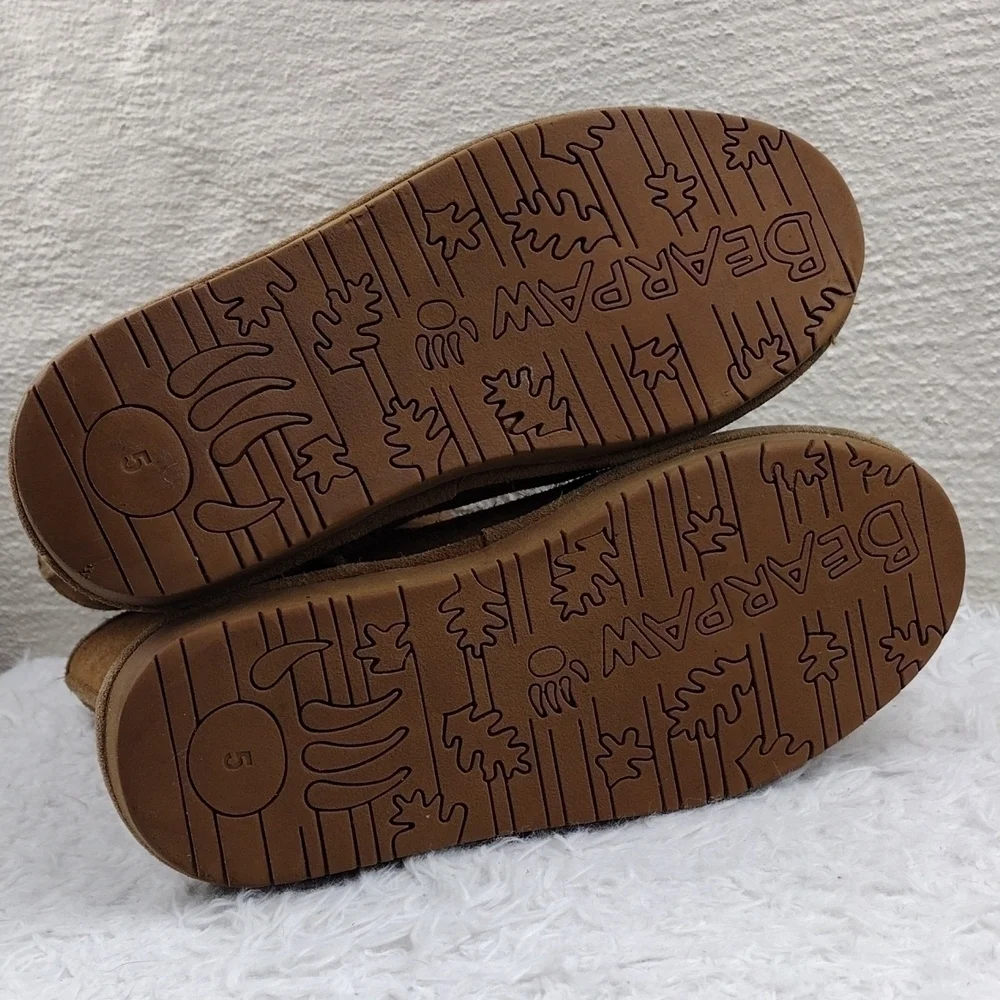 BearPaw boots sole round