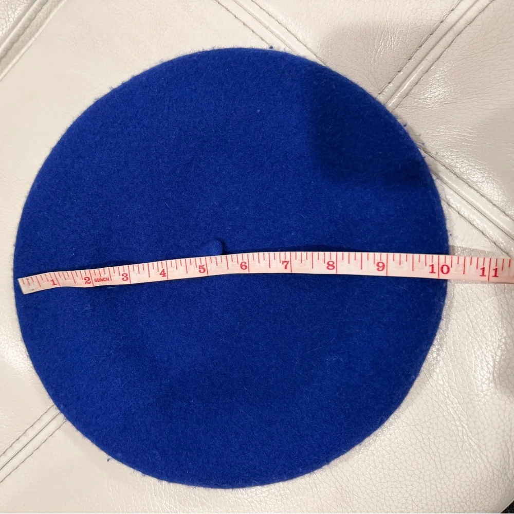 & Other Stories 100% Wool Blue Beret
