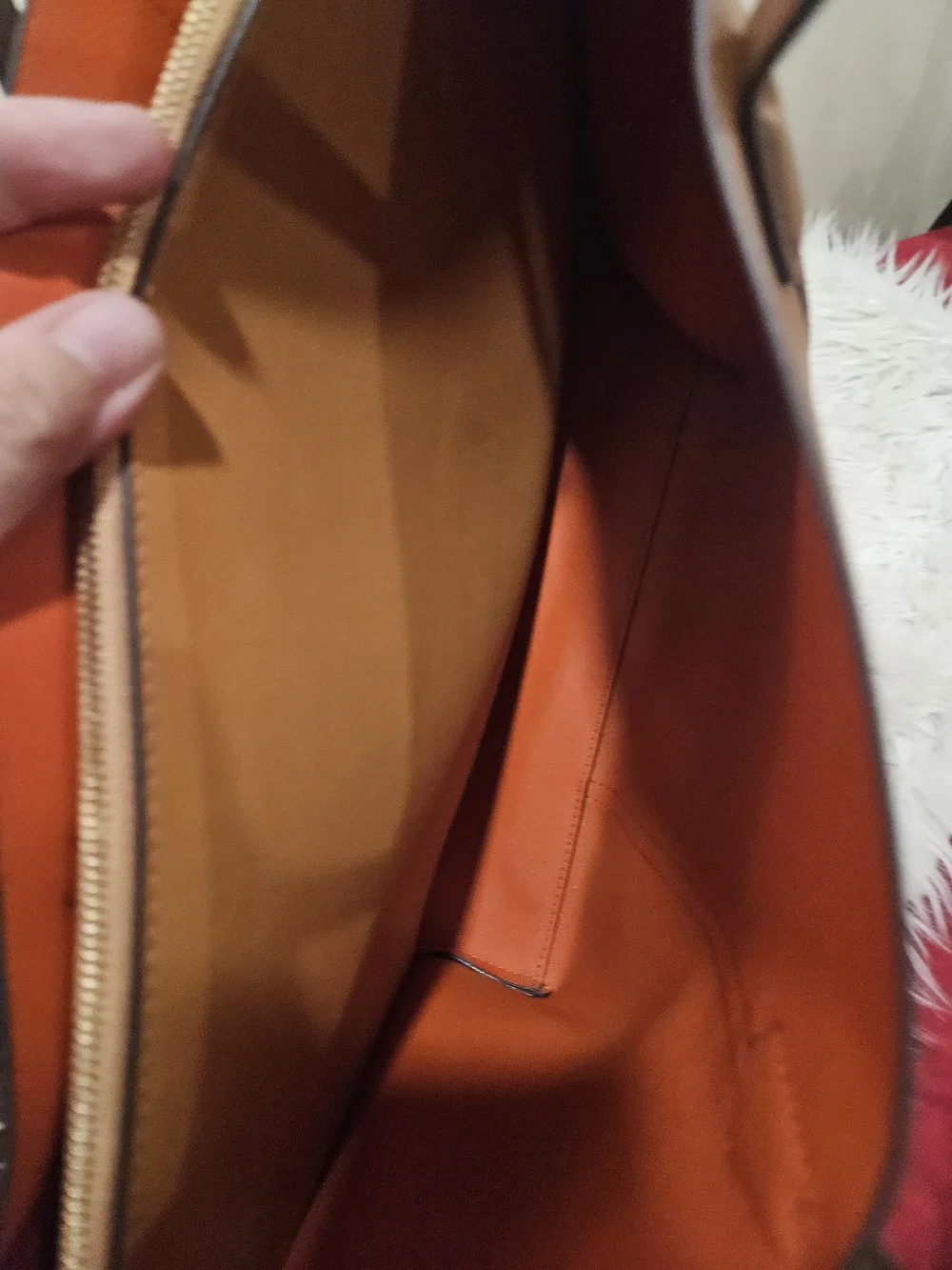 Tory Burch brown leather