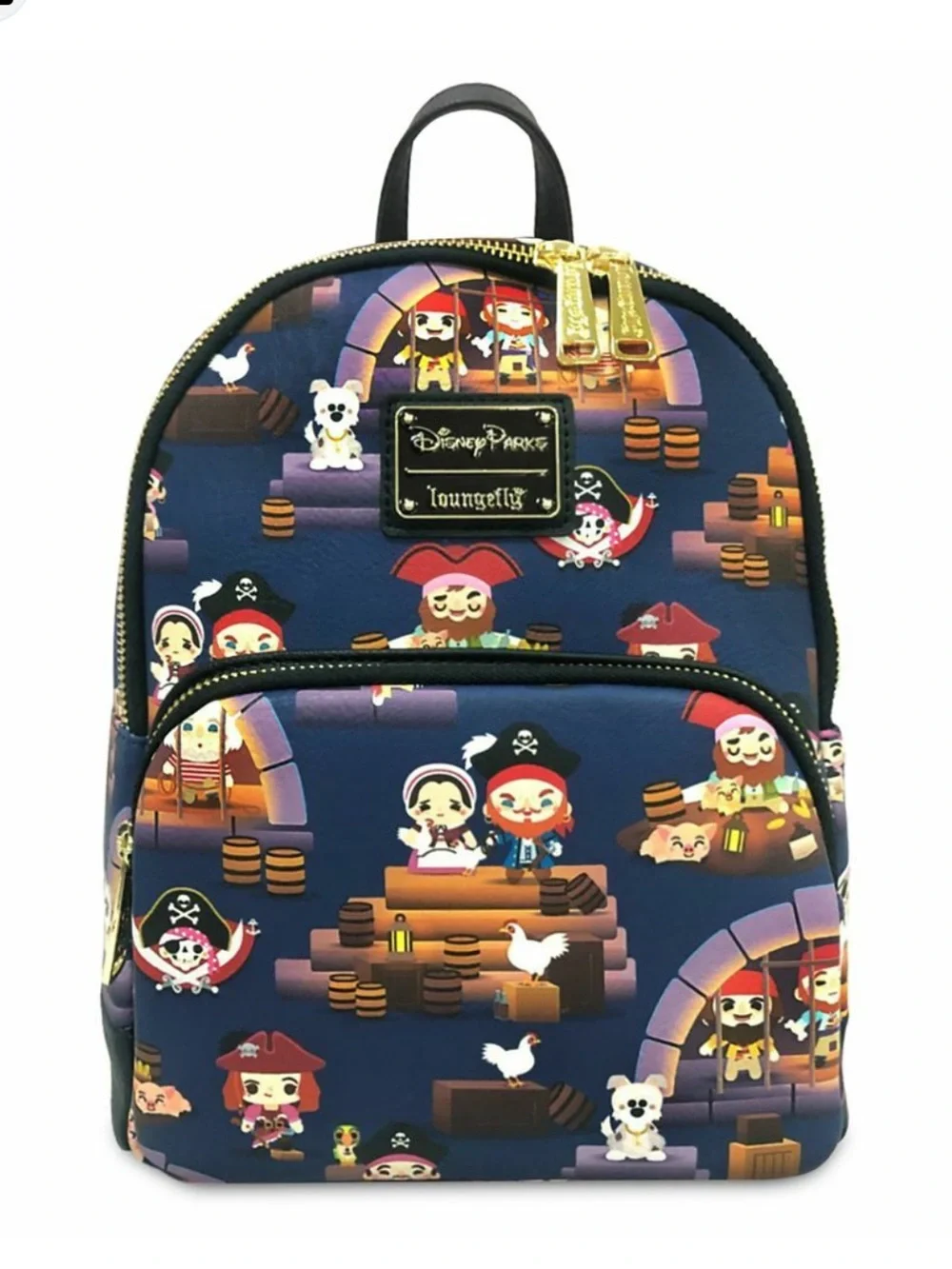 Loungefly Disney Parks Pirates of the Caribbean Mini Backpack
