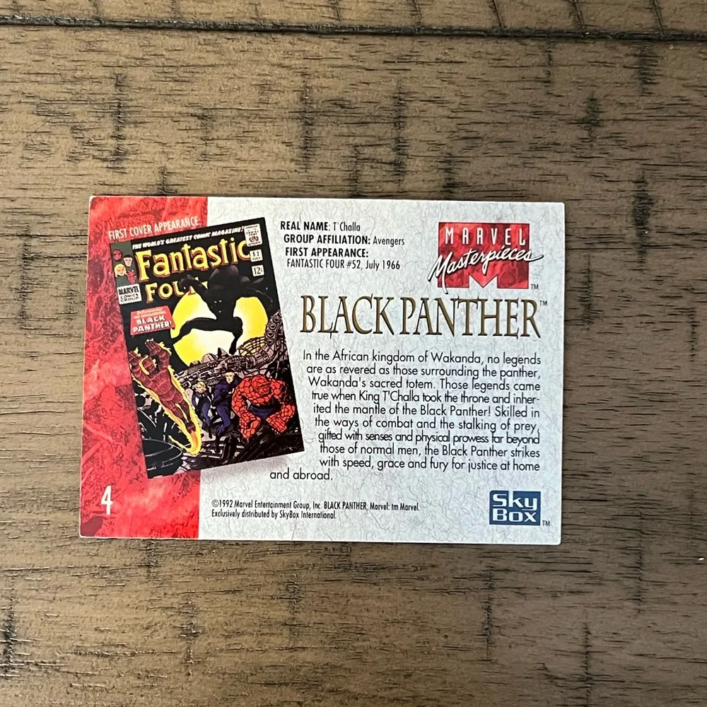 Skybox 1992 marvel