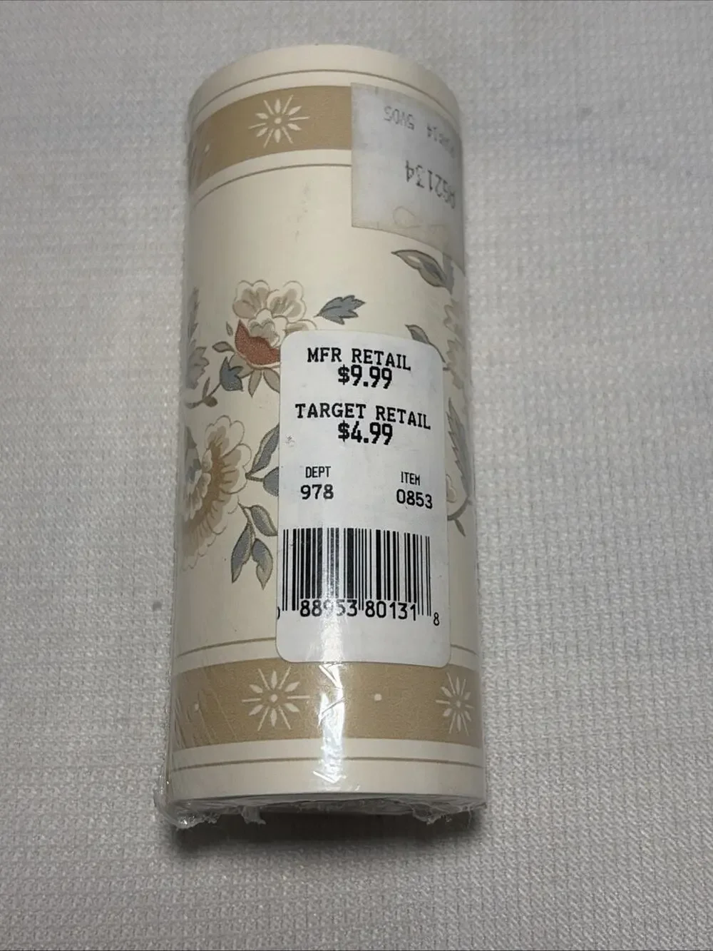 Vintage Target Floral Wallpaper Border AG2134 Run 14 Shabby Cottage 5 Yds NIP