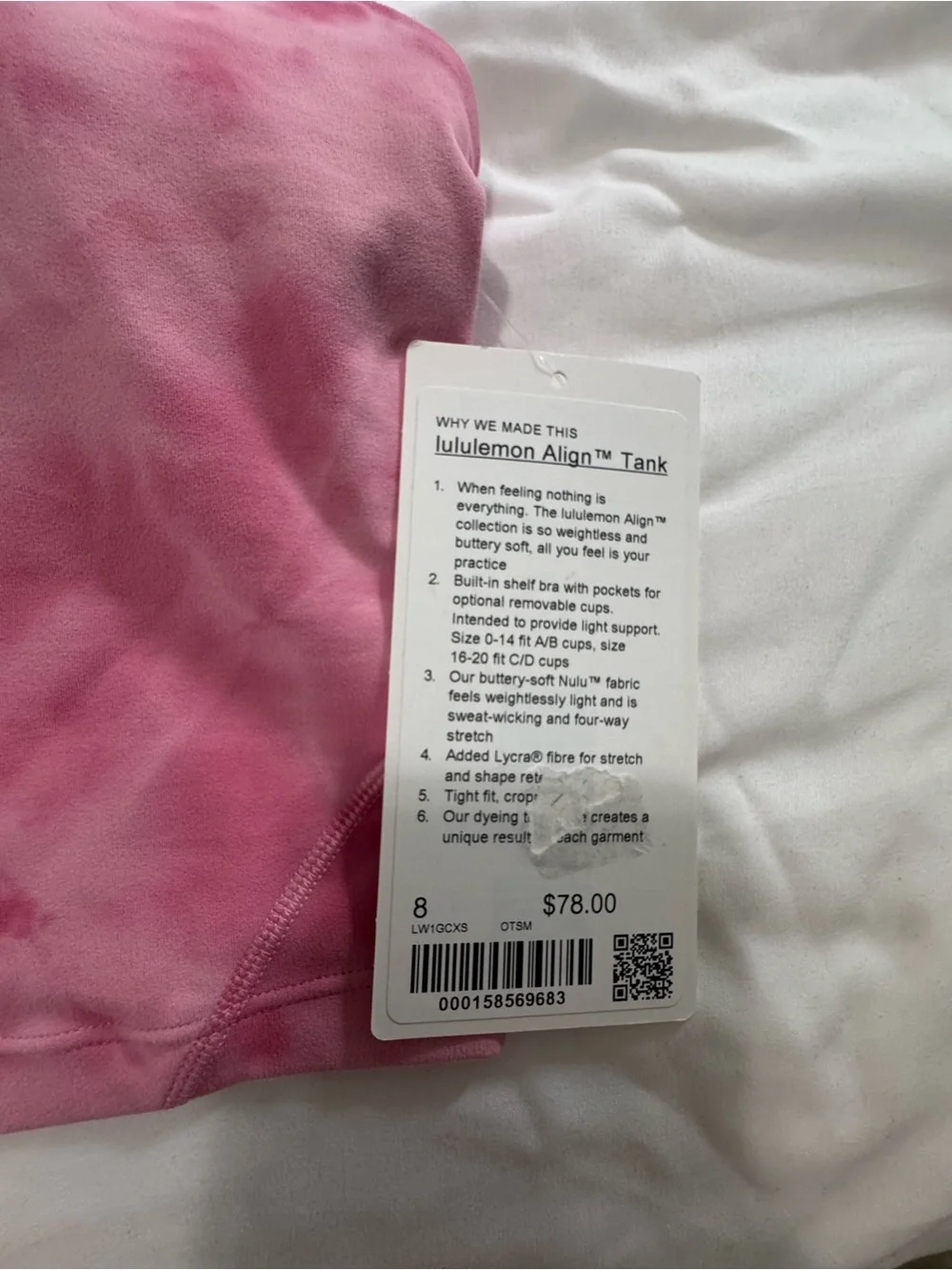 lululemon athletica sleeveless tank