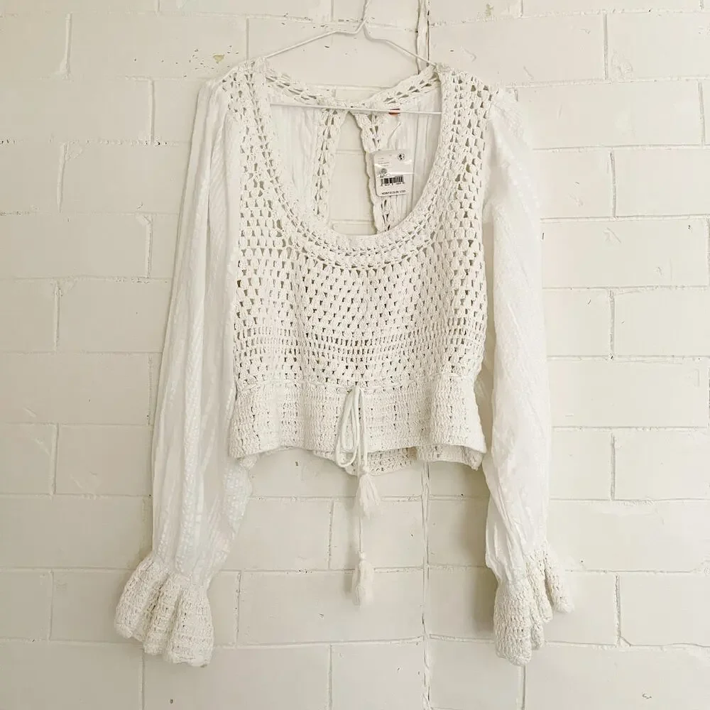 Free People ivory meghan