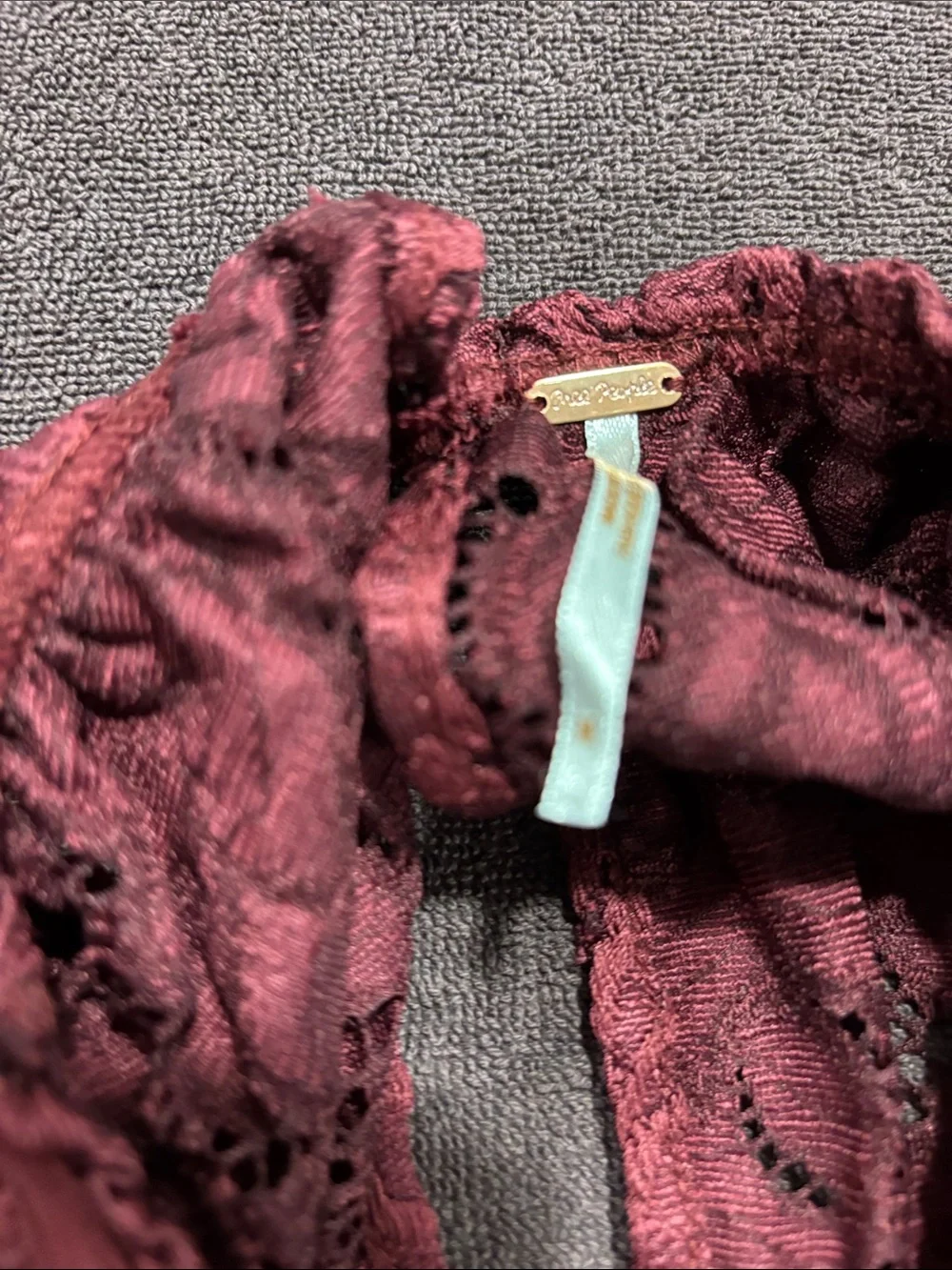 Free People ruffle body