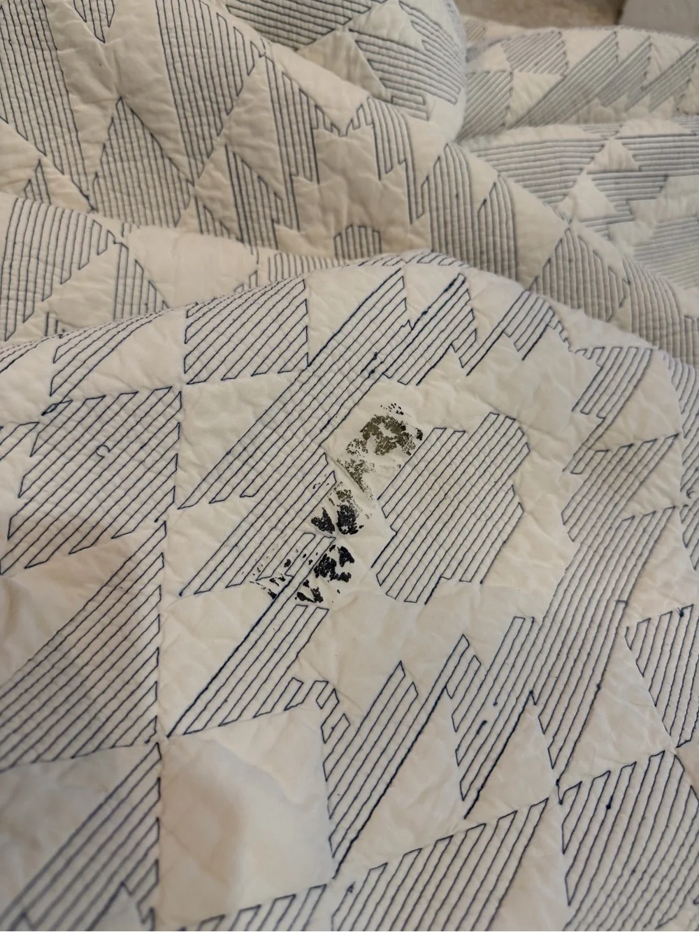 King Pendleton YUMA STAR STITCHED QUILT SET