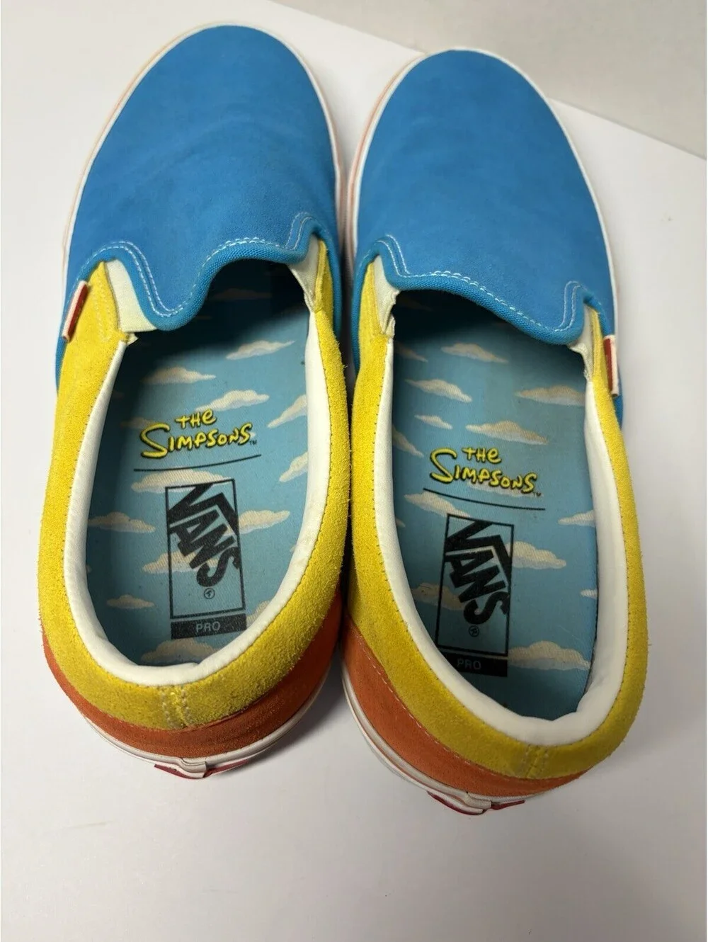 Vans simpsons blue