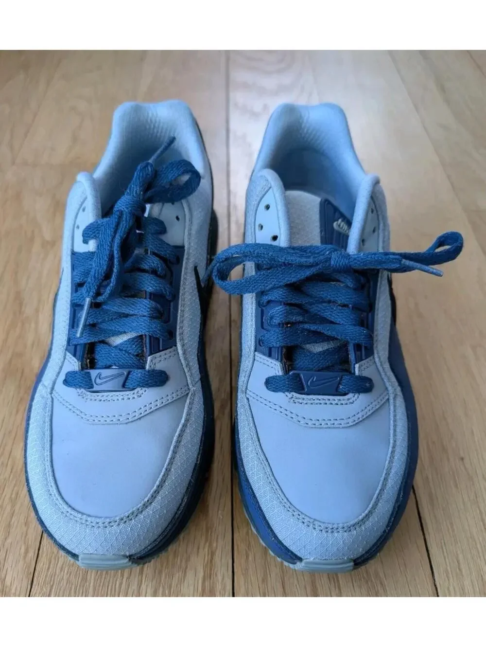 Nike Air Max LTD 3 Premium Trainer Shoes Mens Size 8.5 695484-404 Gray Blue