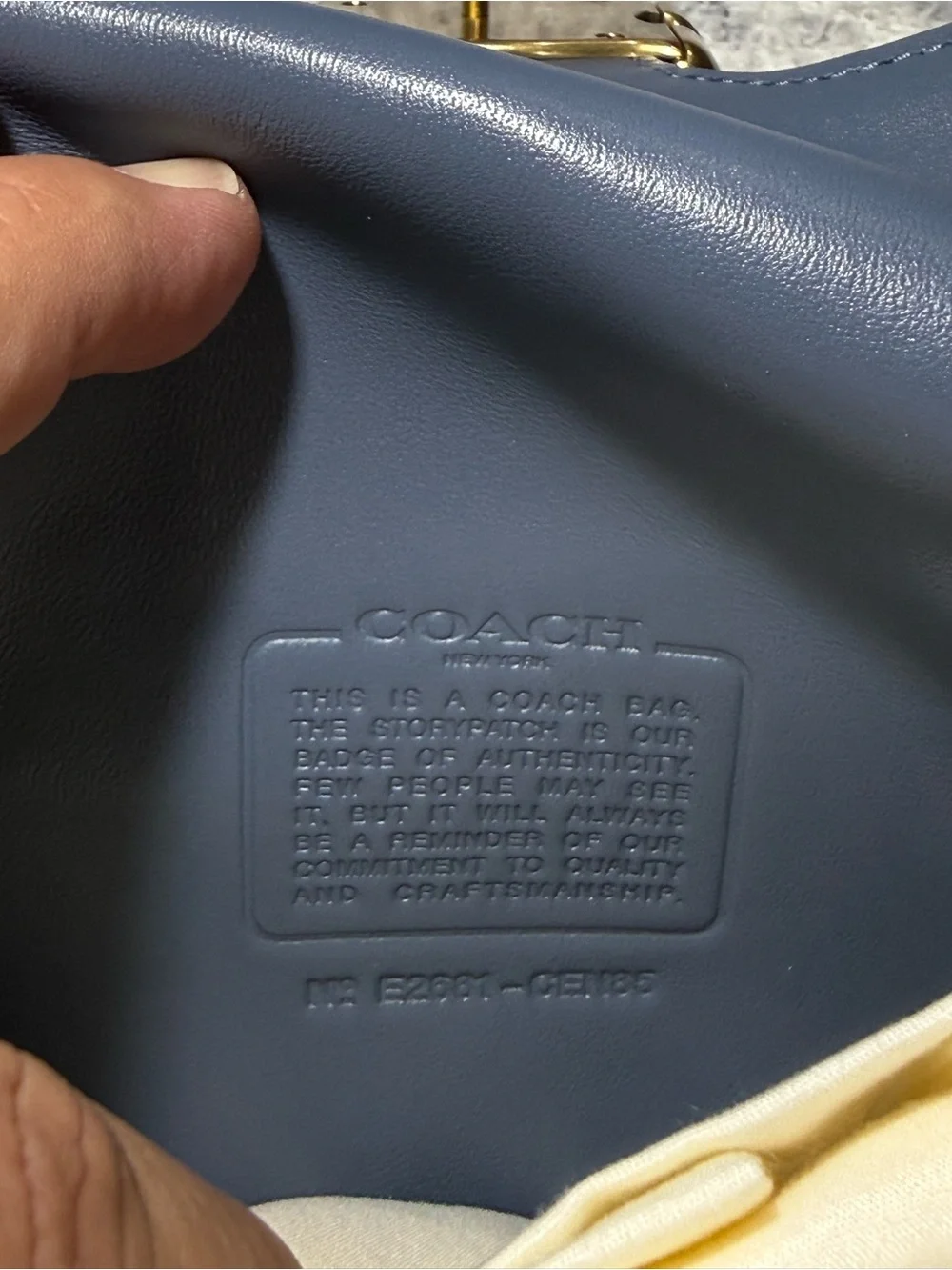 Coach crystal signature