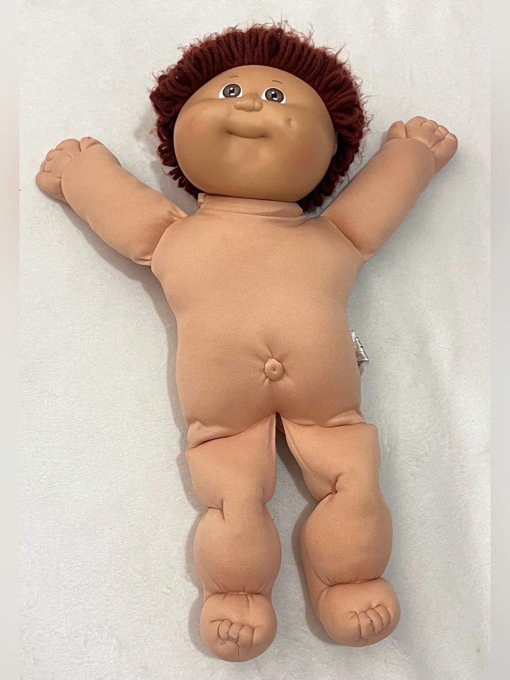 Cabbage Patch Kids yellow minor brown