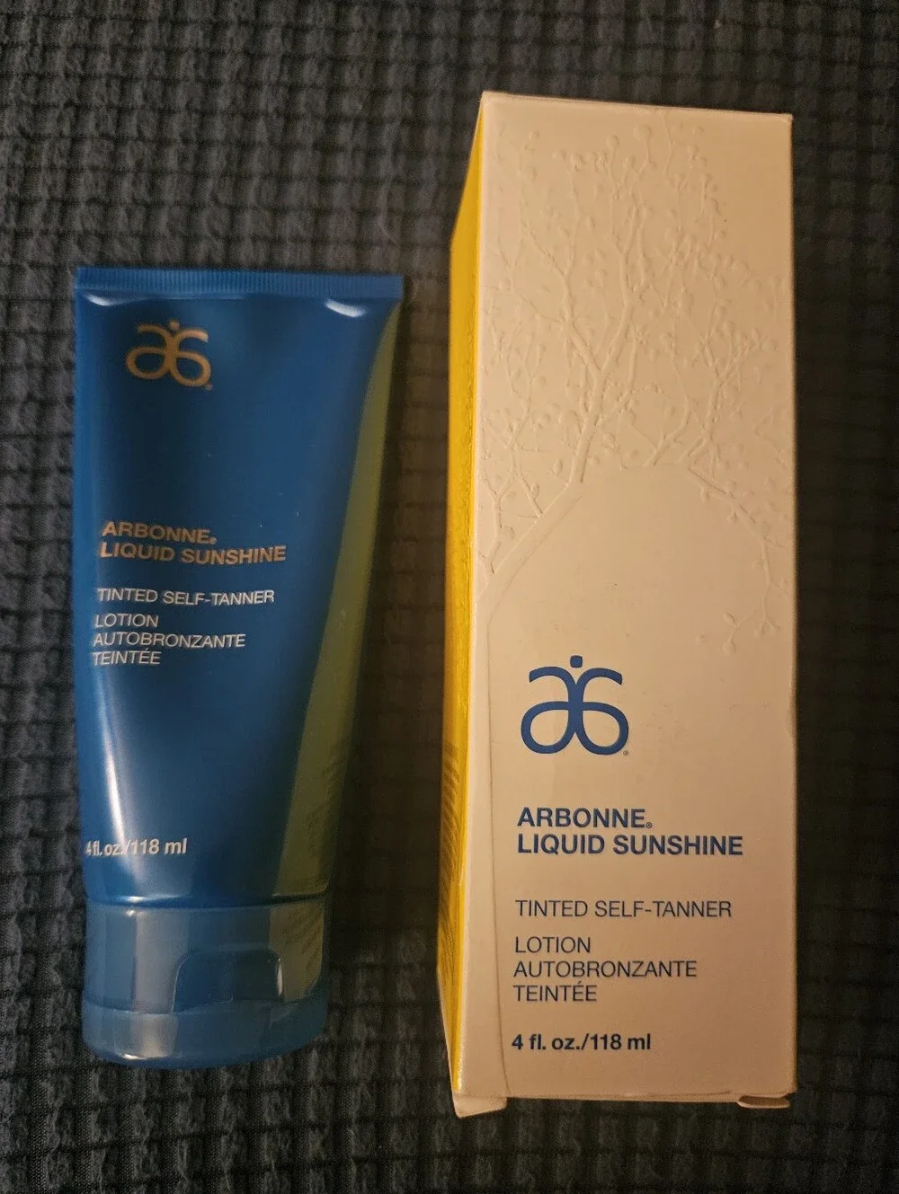 Arbonne Liquid Sunshine Tinted Self Tanner Lotion 4 oz New In Box