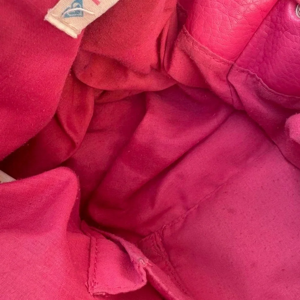 N/A pink leather