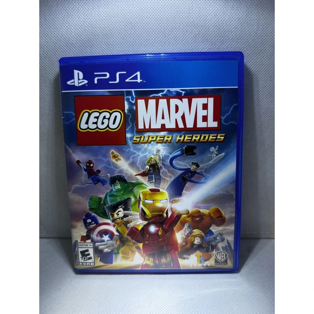 LEGO Marvel Super Heroes Sony PlayStation 4 PS4 Game‎ Complete CIB Marvel