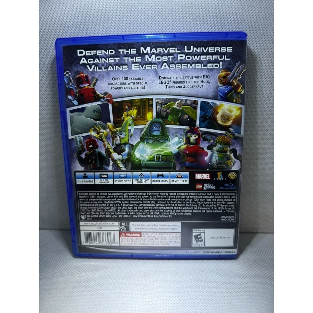 Sony lego marvel