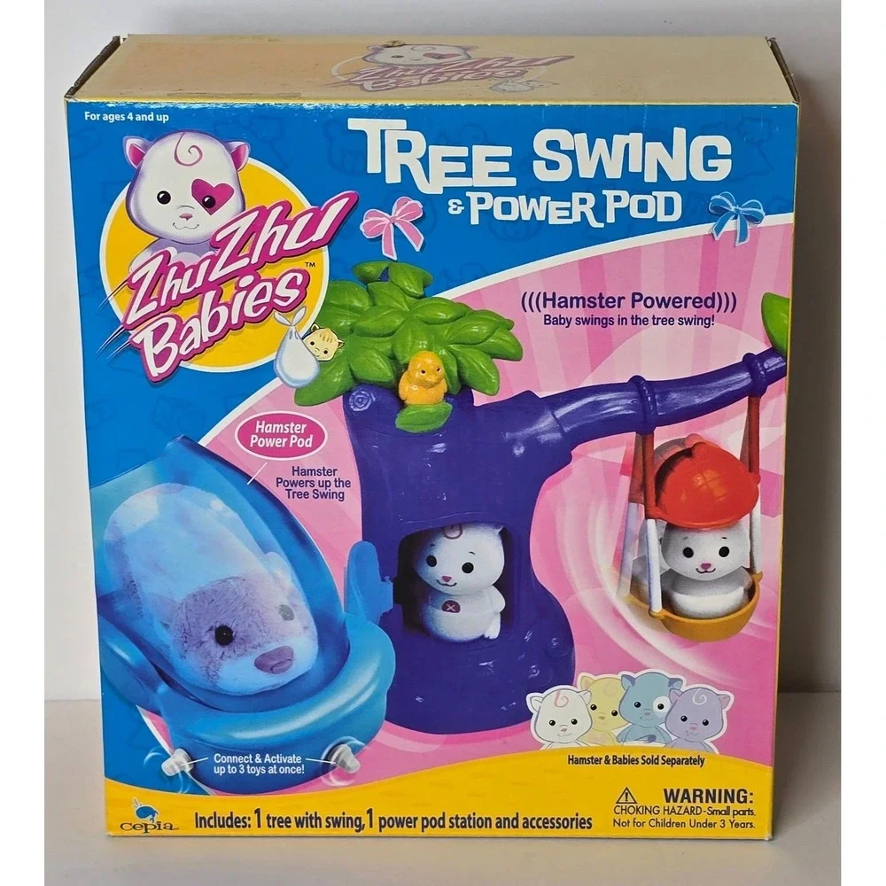 ZHU ZHU BABIES TREE SWING & POWER‎ POD