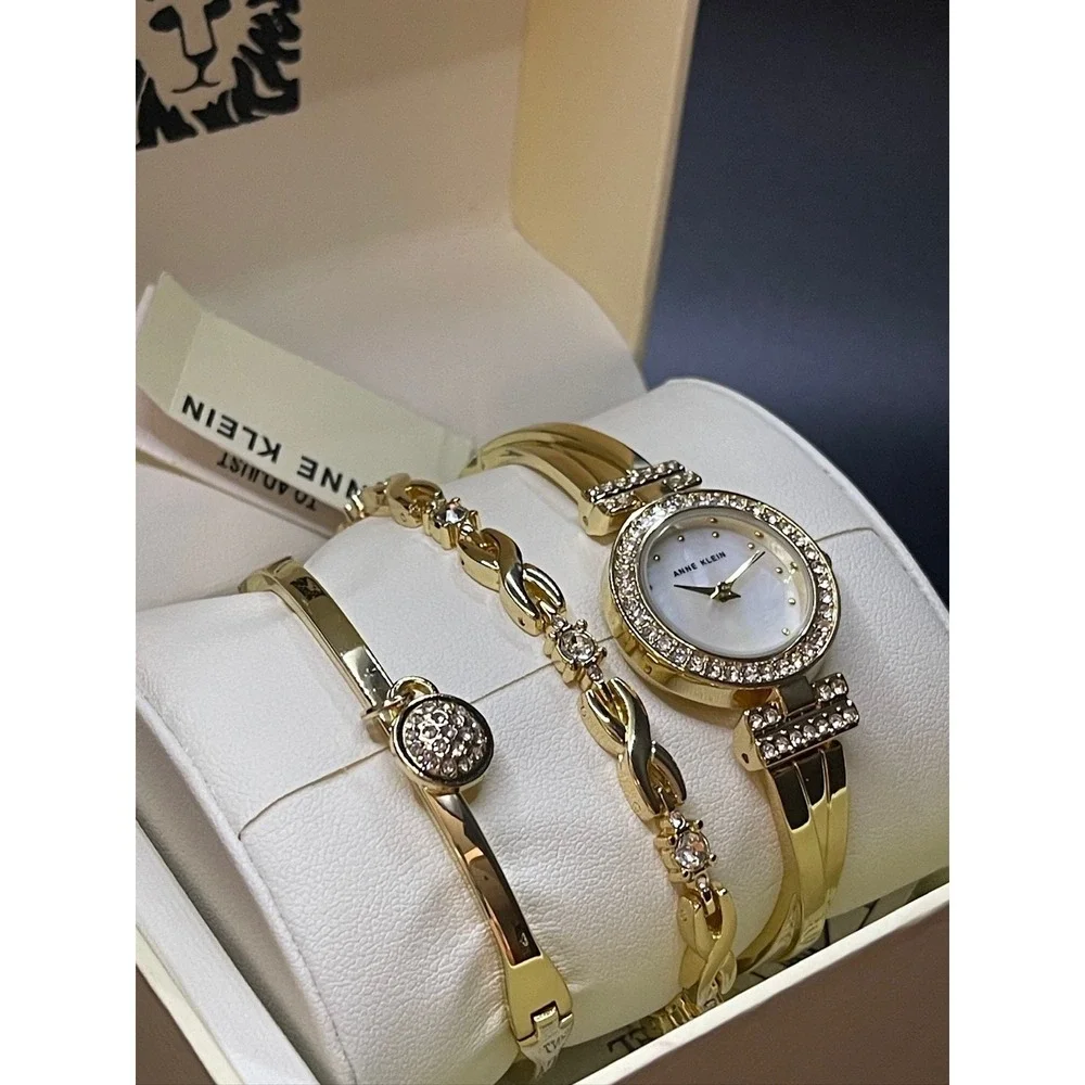Anne Klein anne dial steel