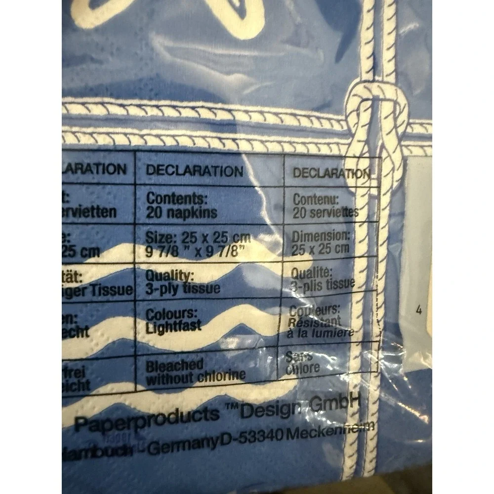 N/A napkins pack paper