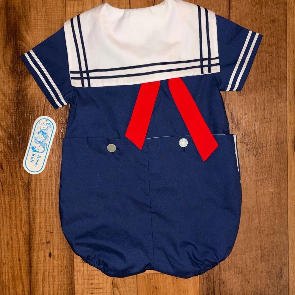 rosey kids navy one