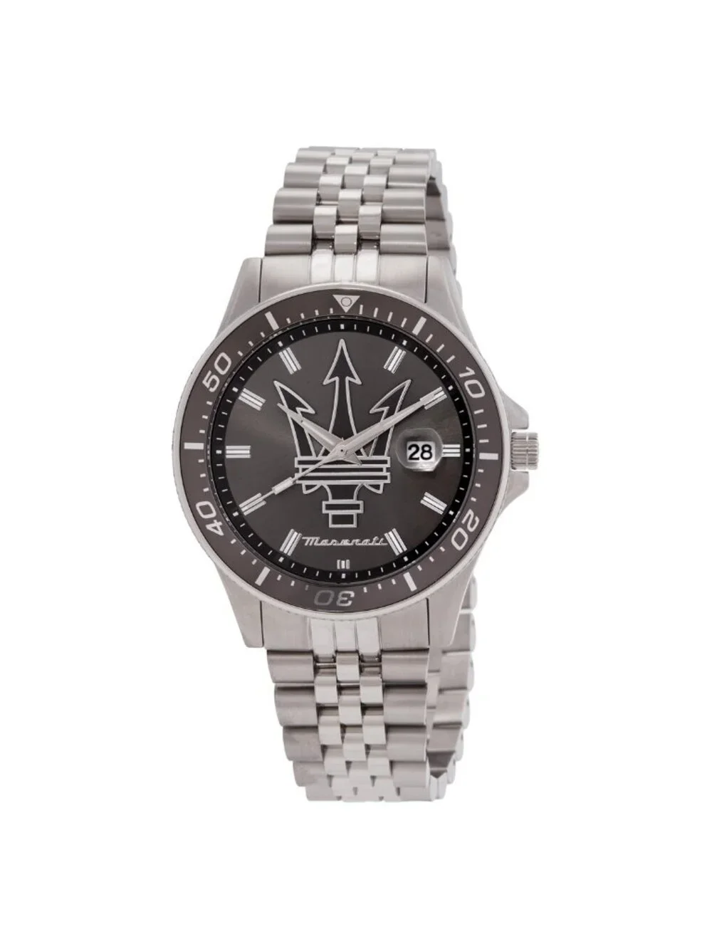 NWT Maserati Sfida Quartz Gunmetal Dial Men's Watch