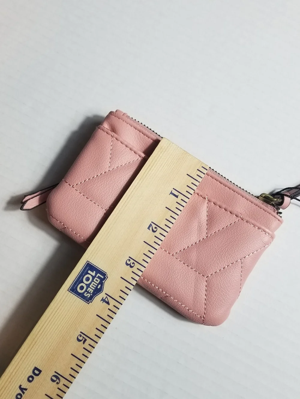 NWT SONOMA PUFFED PINK ZIPPER SMALL WALLET