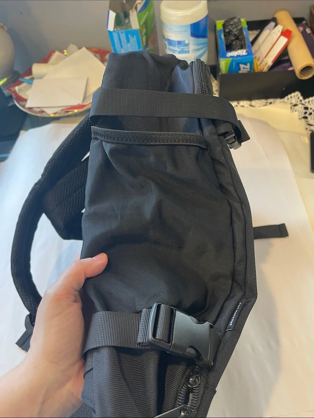 Ecohub black backpack