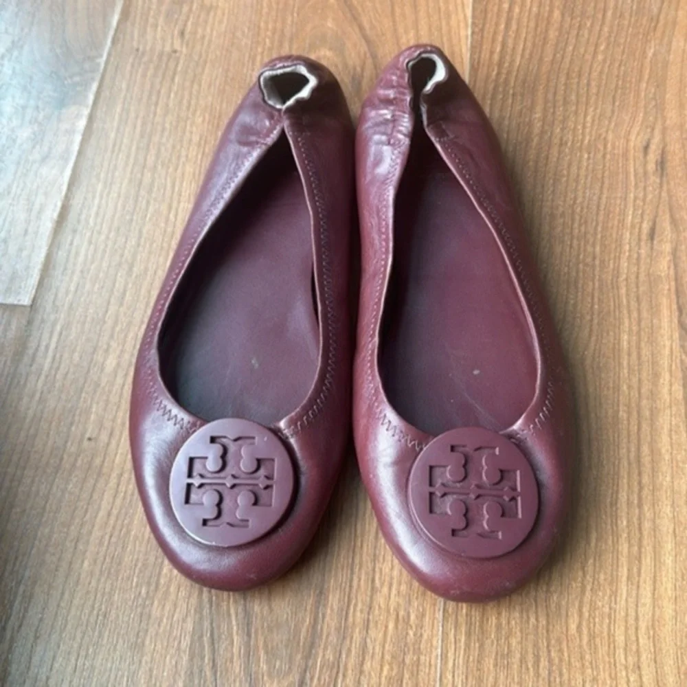 Tory Burch Minnie travel ballet flats size 7.5