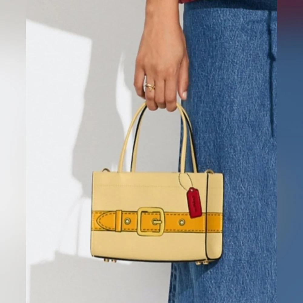 Coach glovetanned leather