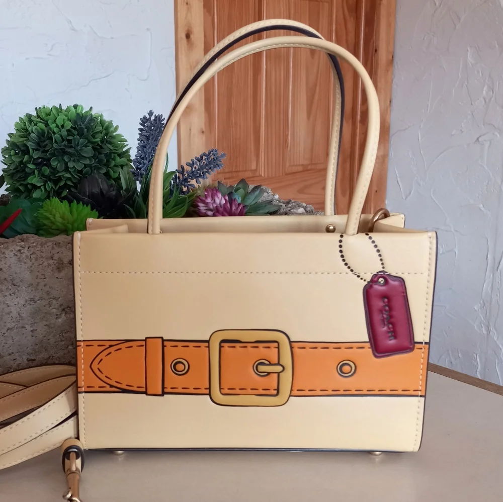 Coach glovetanned leather