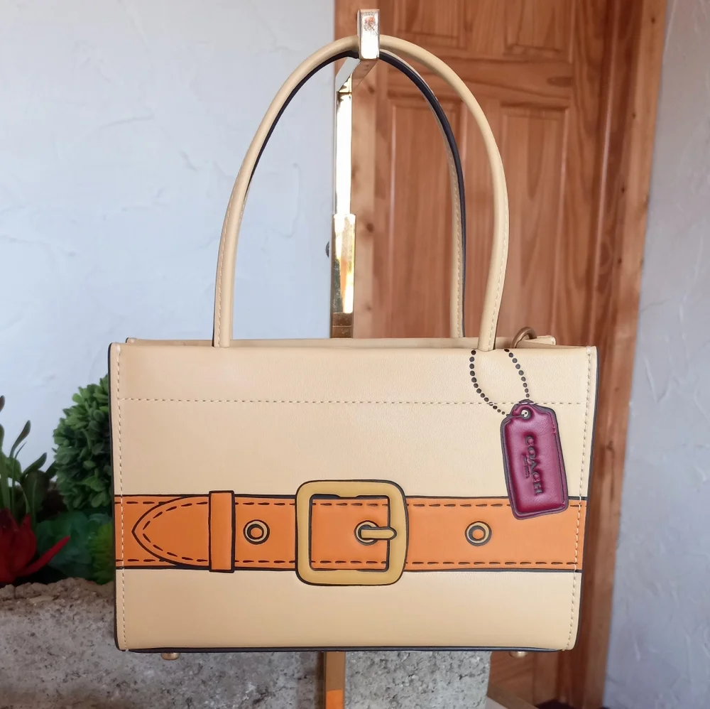 Coach glovetanned leather