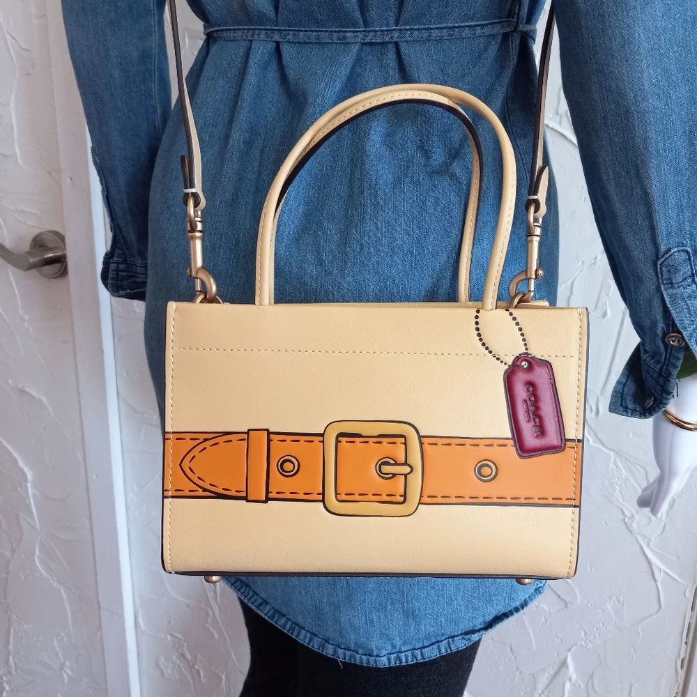Coach glovetanned leather