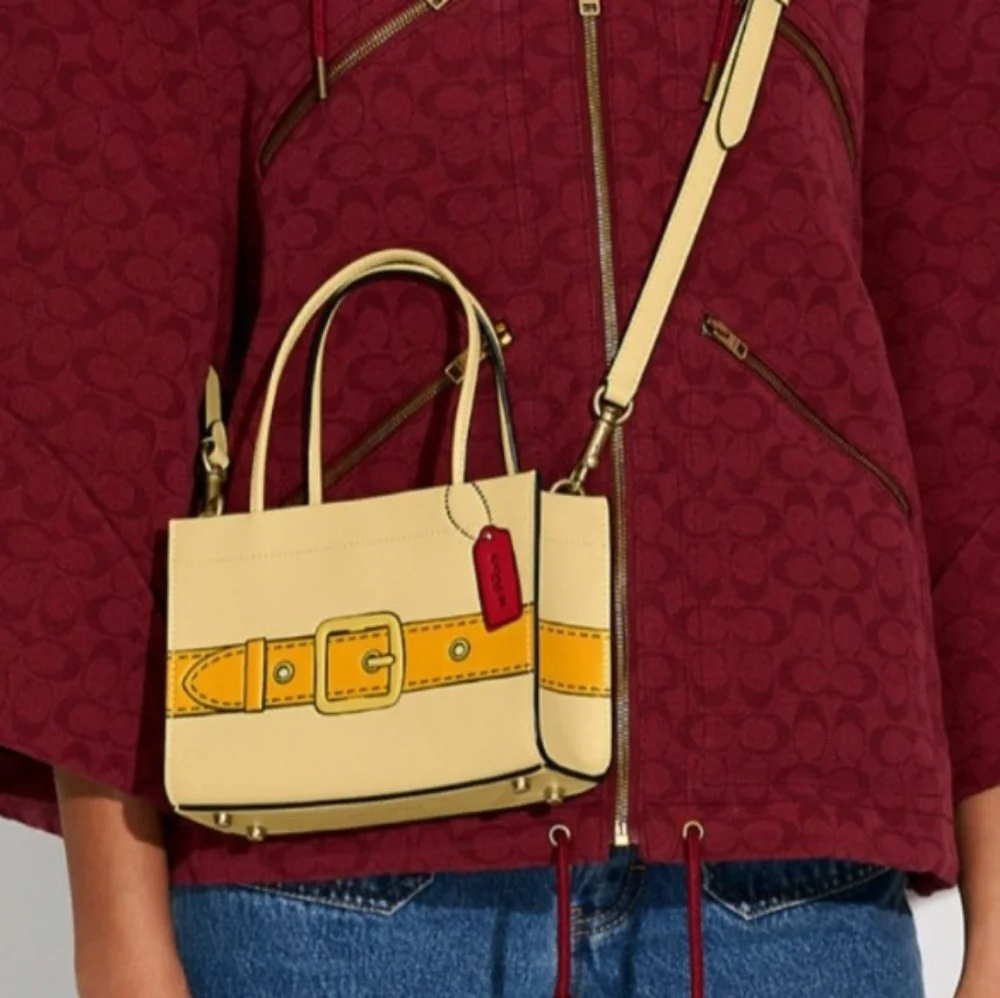 Coach glovetanned leather