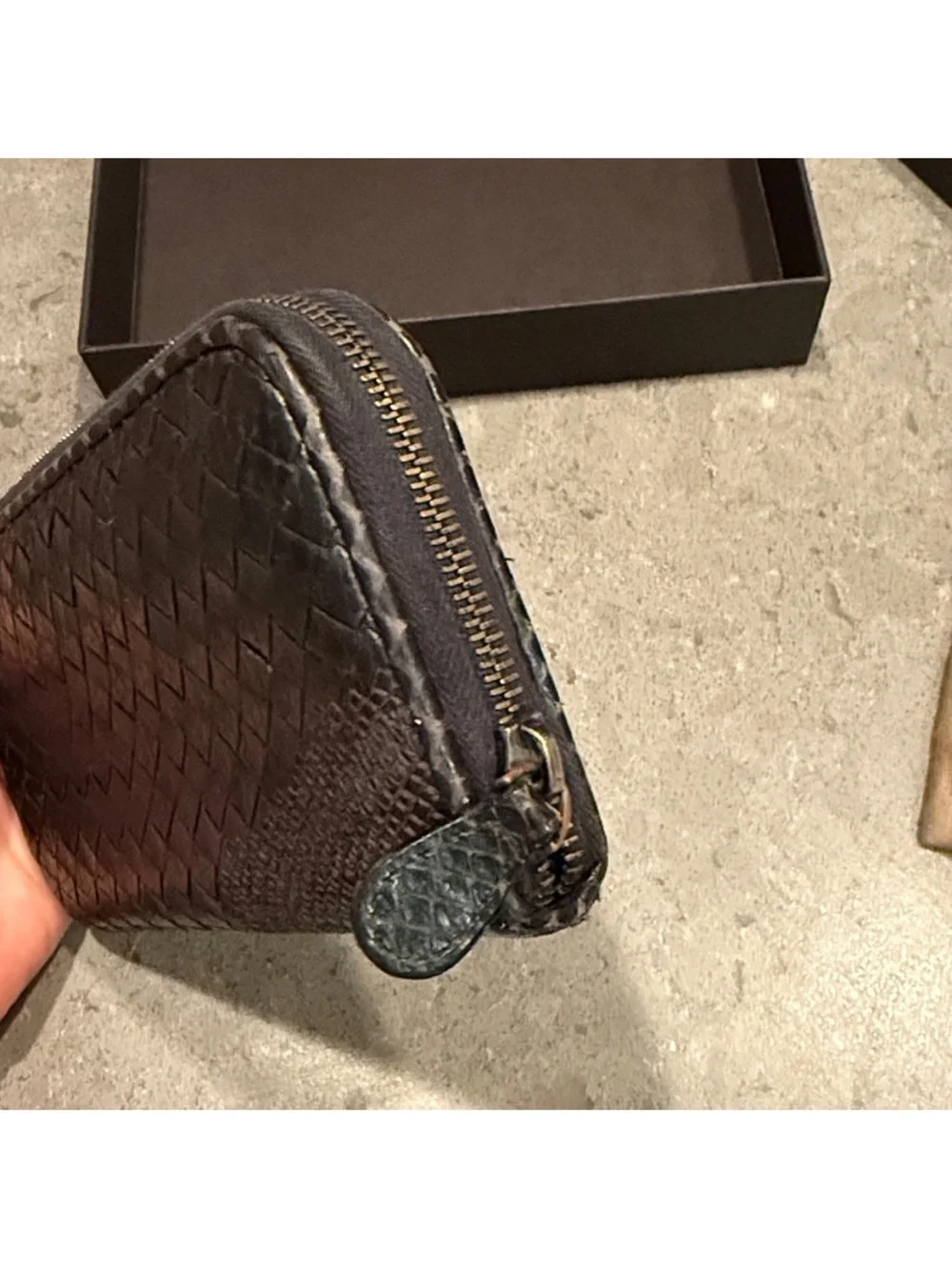 Bottega Veneta pouch sleek classic