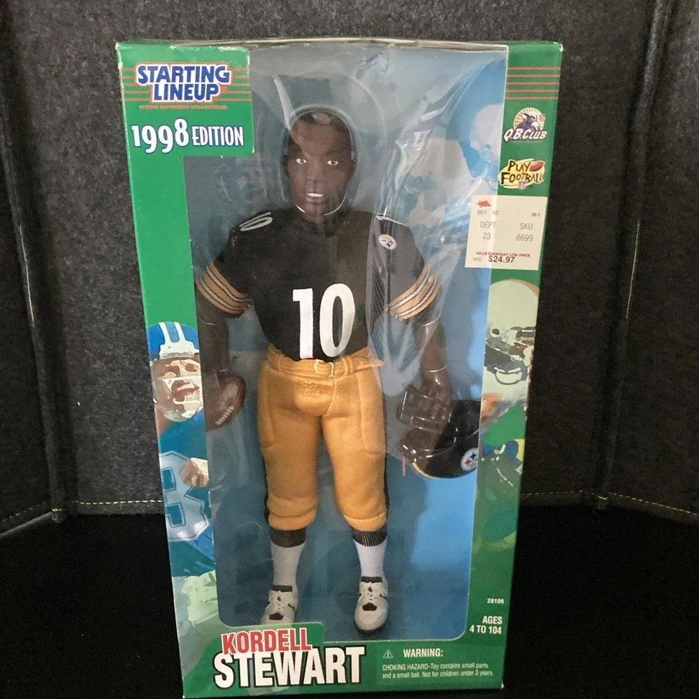 1998 NFL Starting Lineup Kordell Stewart Pittsburgh Steelers‎