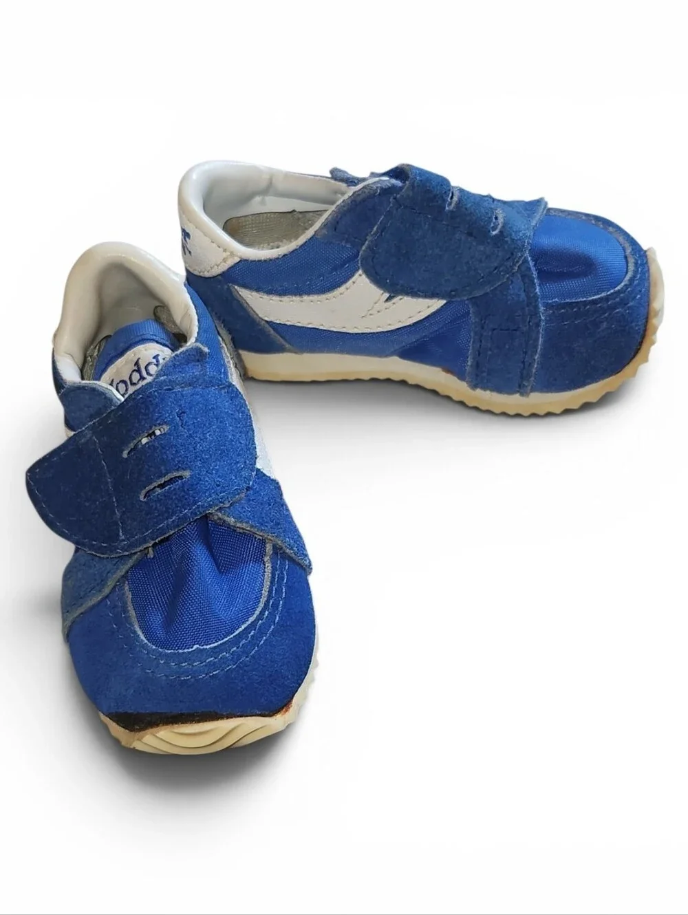Toddler Traks Vintage Kids Blue Casual Sneakers