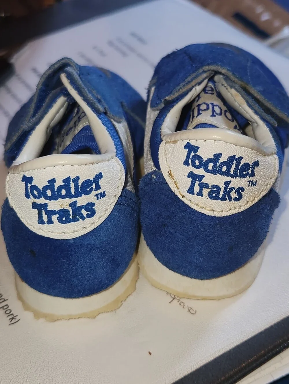 Toddler Traks comfortable blue