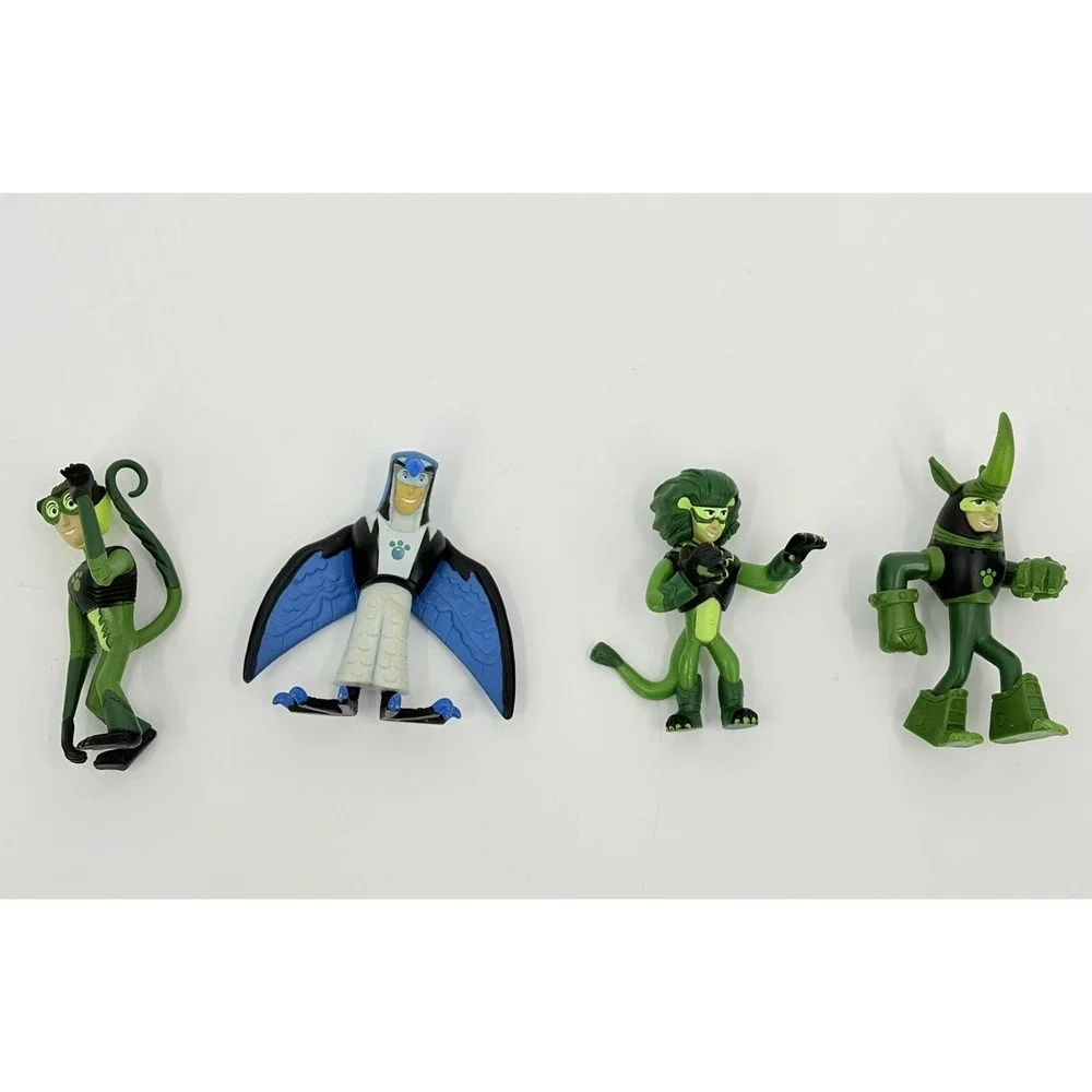 Kratt Bros Wild Kratts PVC Figure Lot Of 4 2014 3