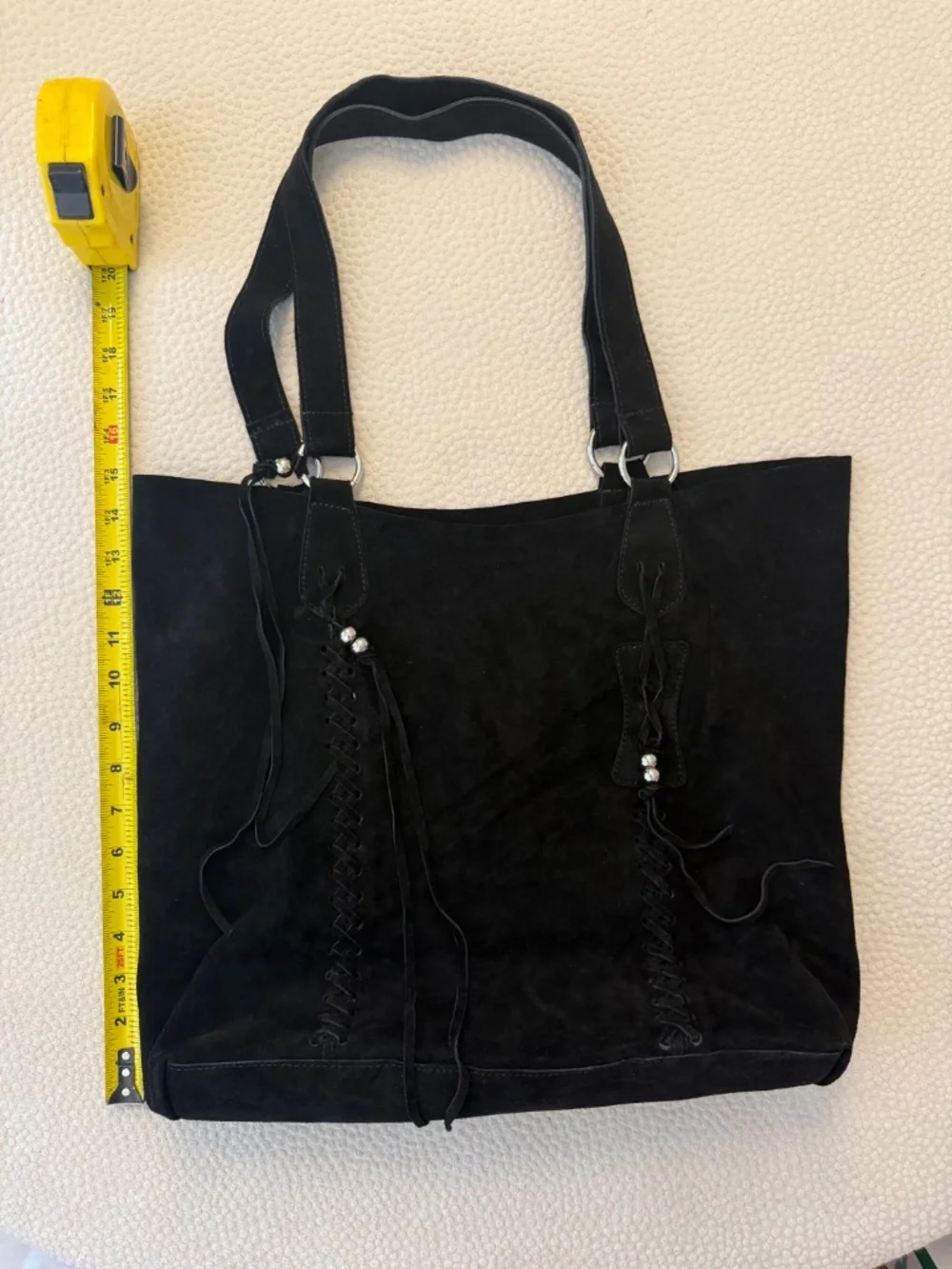 Raj leather shopping pocket
