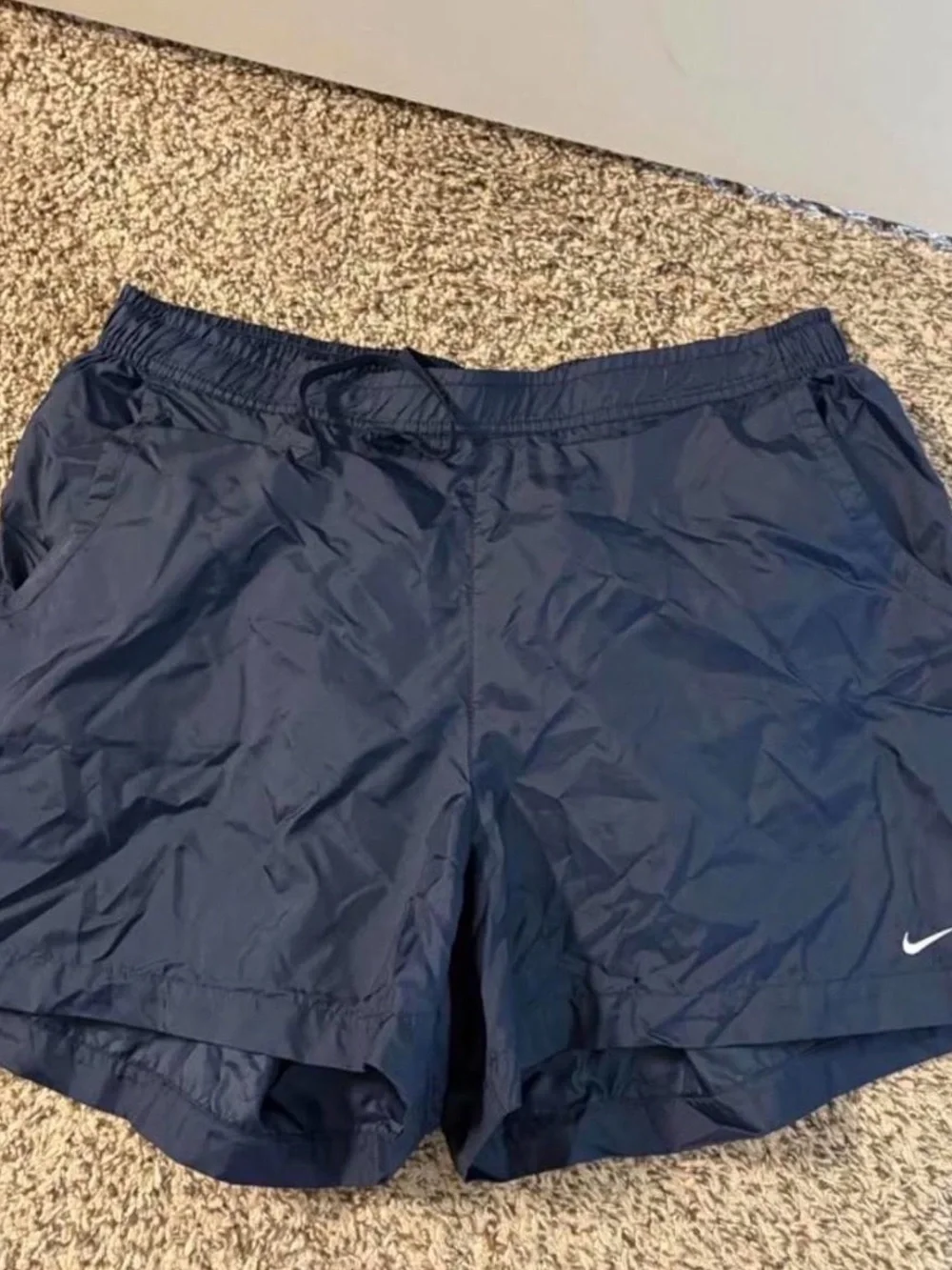 Nike Women's Navy Athletic Training Shorts