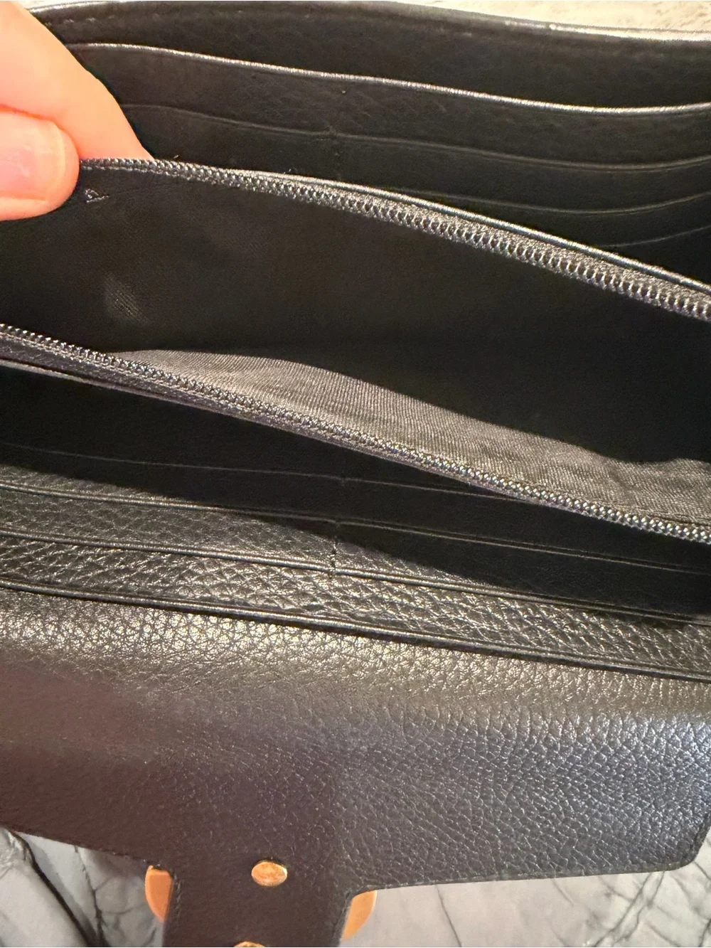 Gucci near logo debossed