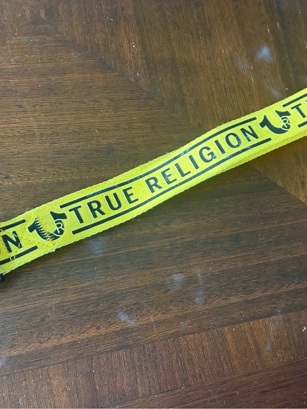 True Religion bright yellow