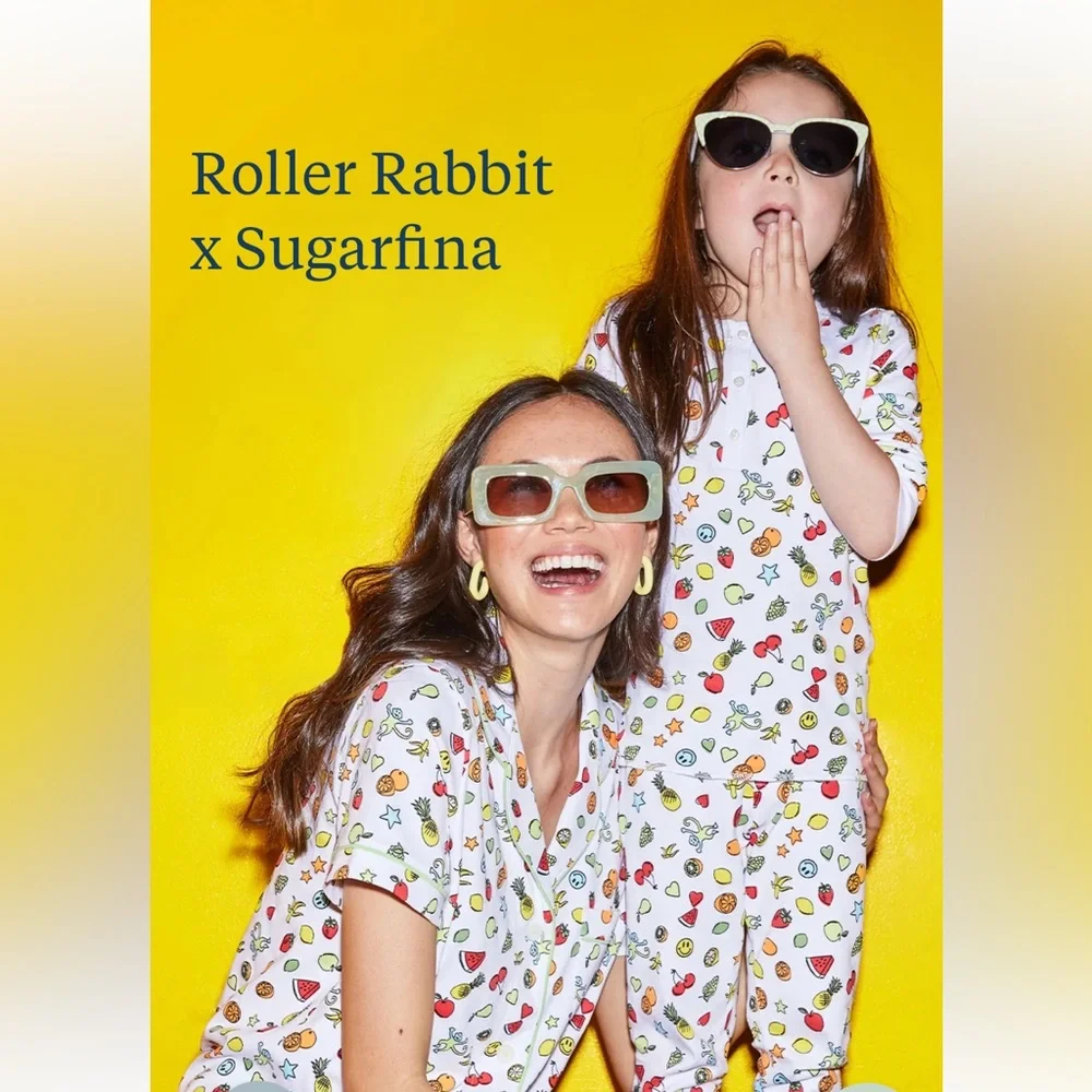 Roller Rabbit playful faces